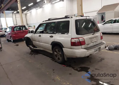 2001 Subaru Forester S z USA, uszkodzony, nr VIN JF1SF65611H745484